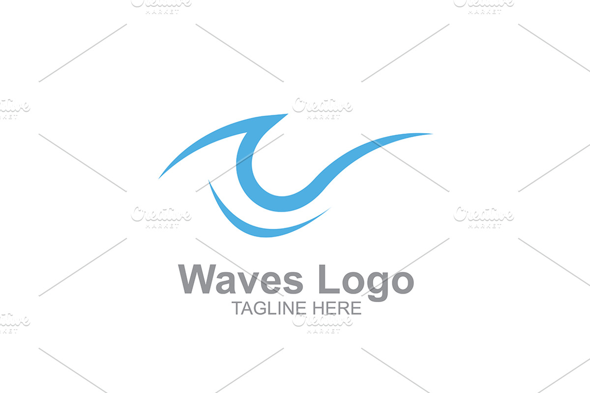 20 Logo Sea & Waves Templates Bundle, a Branding & Logo Template by Friendesigns (Photo 13 of 21)