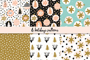 Winter Holidays patterns, a Pattern Graphic by OJardin (Thumbnail 4 of 5)