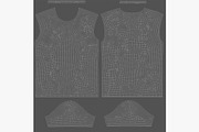 4 Flat Lay T-shirt 3D Model, an Object 3D Model by rebrandy (Thumbnail 6 of 9)