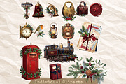 Christmas Correspondence journal kit, a Seasonal Illustration by ThatsDesignArt (Thumbnail 20 of 20)