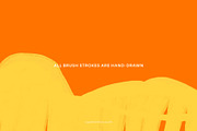 110 Hand-drawn Backgrounds Part One, a Background Graphic by Supersimbo © (Thumbnail 2 of 8)