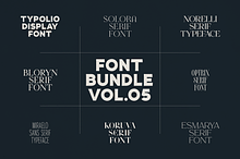 Font Bundle Vol.05 – 8 Premium Fonts