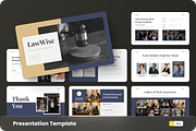 LawWise - Law Firm Google Slide, a Presentation Template by GraphauseProject (Thumbnail 1 of 6)