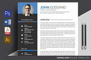 Professional Resume/CV, a Resume Template by graphicforest (Thumbnail 3 of 5)