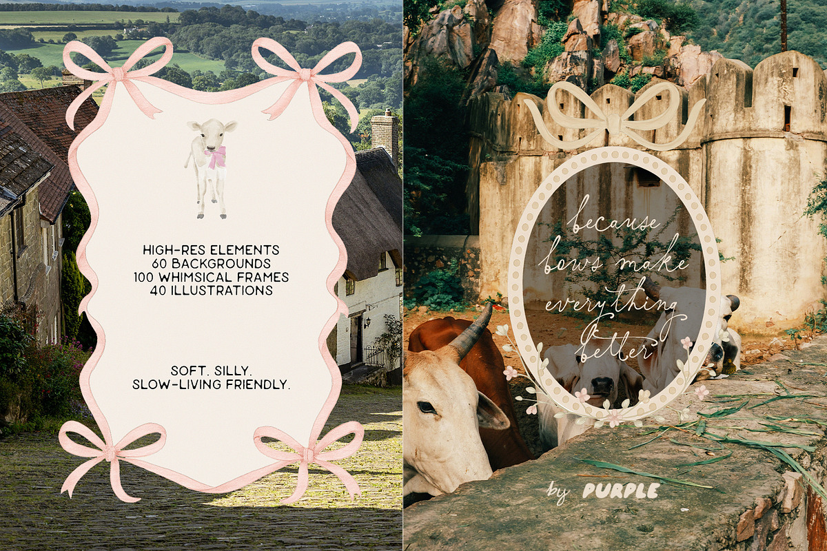 Bowette: Whimsical Frames & Papers, an Object Graphic by Purple (Photo 4 of 11)