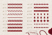 Cross Stitch Embroidery Brushes v1, a Brush Add-On by bokettori (Thumbnail 2 of 9)