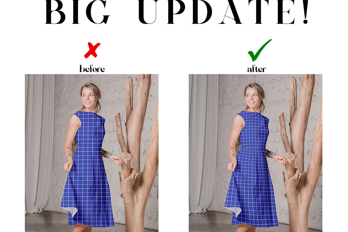 Women Sleeveless Dress Mockup Bundle, an Apparel Mockup by Neutral Mockups (Photo 2 of 8)