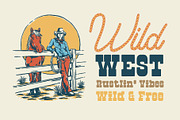 Boot Scootin' Western Font Duo, a Script Font by Loudoun Design Co. (Thumbnail 8 of 10)