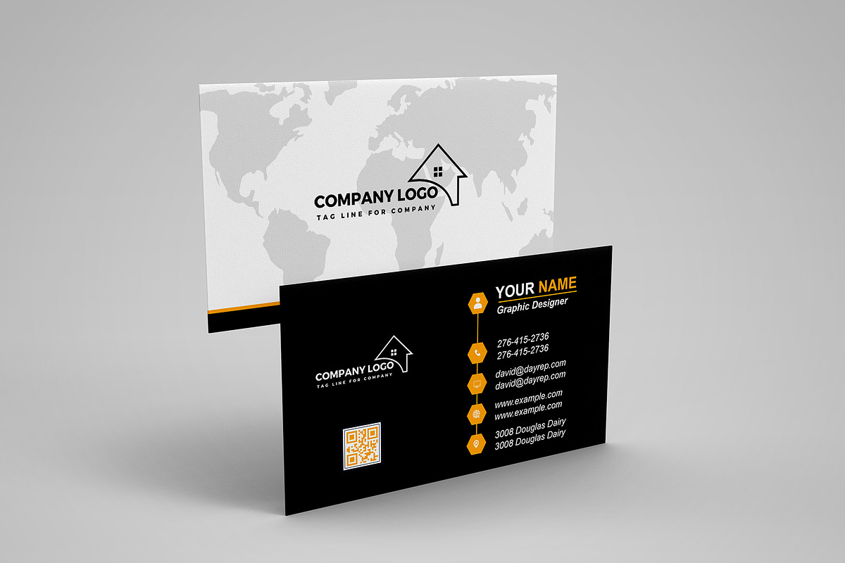 Professional Card Template preview 6