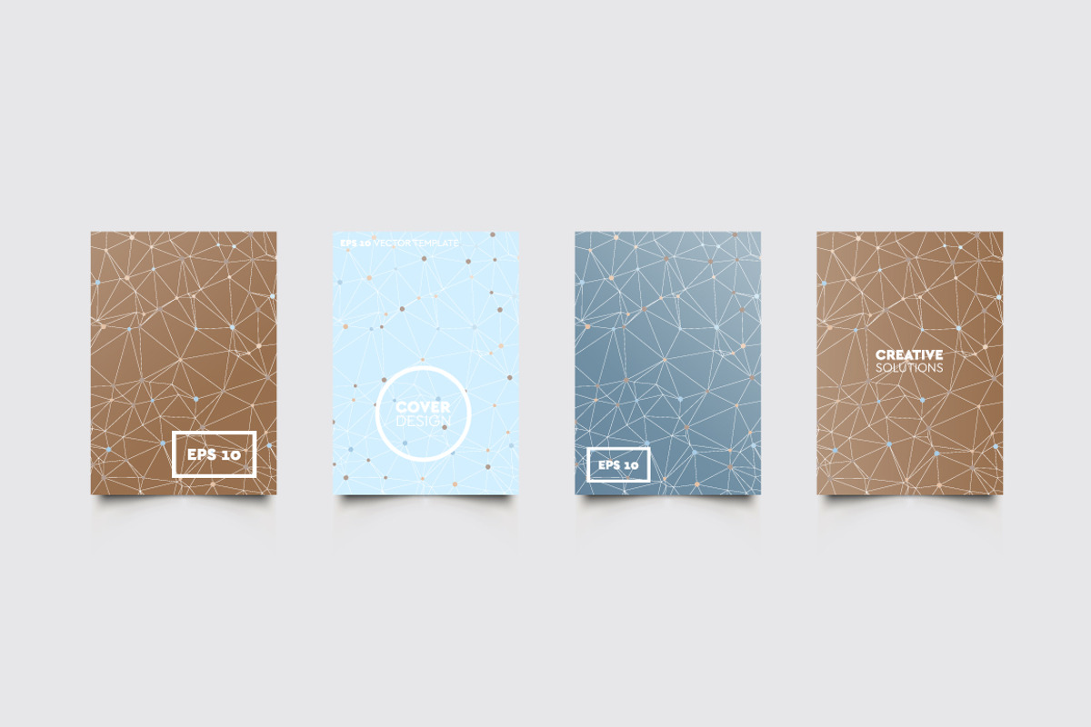 Cover Vector Patterns #49, a Brochure Template by relineo.vectors
