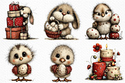 Whimsical Polka Dots Easter Clipart, an Illustration by Craft Nest (Thumbnail 11 of 11)
