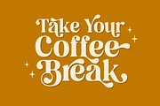 Regus Display - 90's Serif Family, a Serif Font by Holyline Design (Thumbnail 6 of 15)