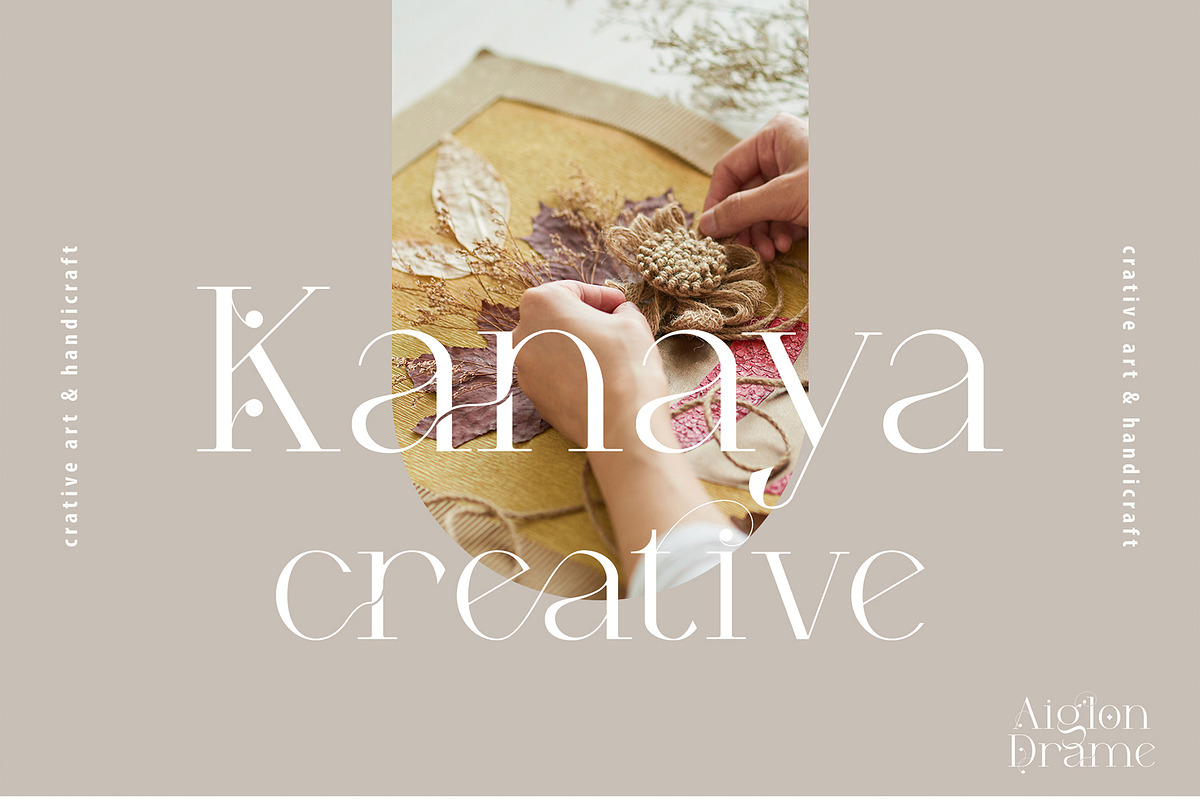 Aiglon Drame - Modern Ligature Serif, a Serif Font by erlosDESIGN (Photo 8 of 13)