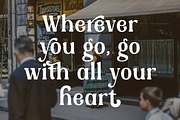Sunitage - Vintage Display Font, a Handwritten Font by AQR Studio (Thumbnail 8 of 8)