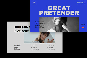 Pretender Brand Powerpoint