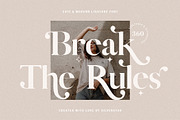 Vicky Christina Ligature Serif Font, a Serif Font by SilverStag Type Foundry (Thumbnail 2 of 25)