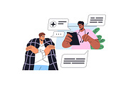 Online medicine, pharmacy store set, a Healthcare Illustration by PaperTrident (Thumbnail 10 of 13)