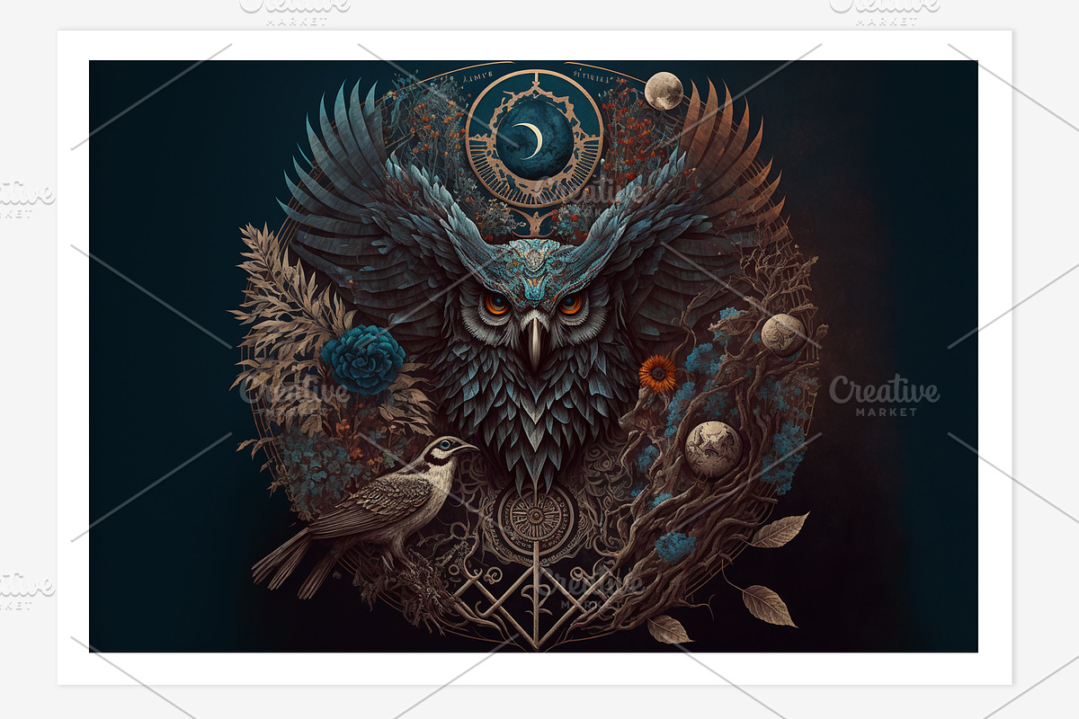 Sham Collection · Shaman Art, a Person Illustration by milatovar (Photo 6 of 18)