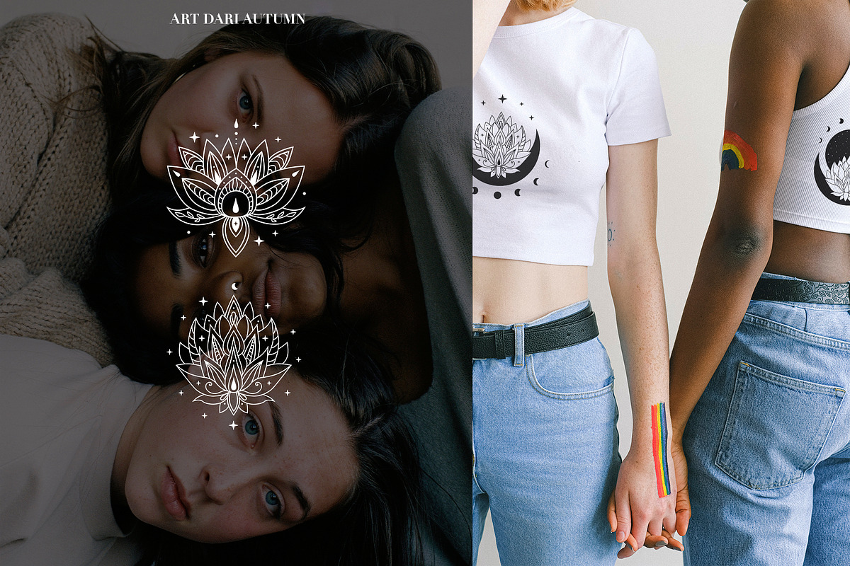 Lotus&Moon illustrations collection, an Illustration by Art Dari Autumn (Photo 5 of 15)