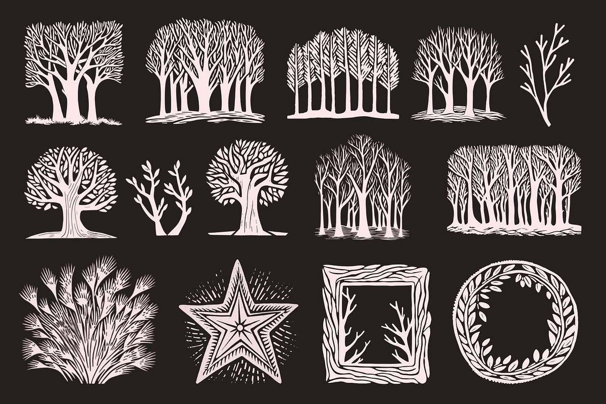 Wildwood Procreate Brush Collection, a Brush Add-On by Mels Brushes (Photo 2 of 8)