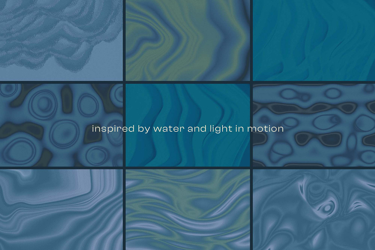 Water motifs - abstract backgrounds, a Background Graphic by DigARTbyHavroshka (Photo 10 of 13)