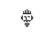 Face of a king logo design, an Object Graphic by nicemorning (Thumbnail 2 of 2)