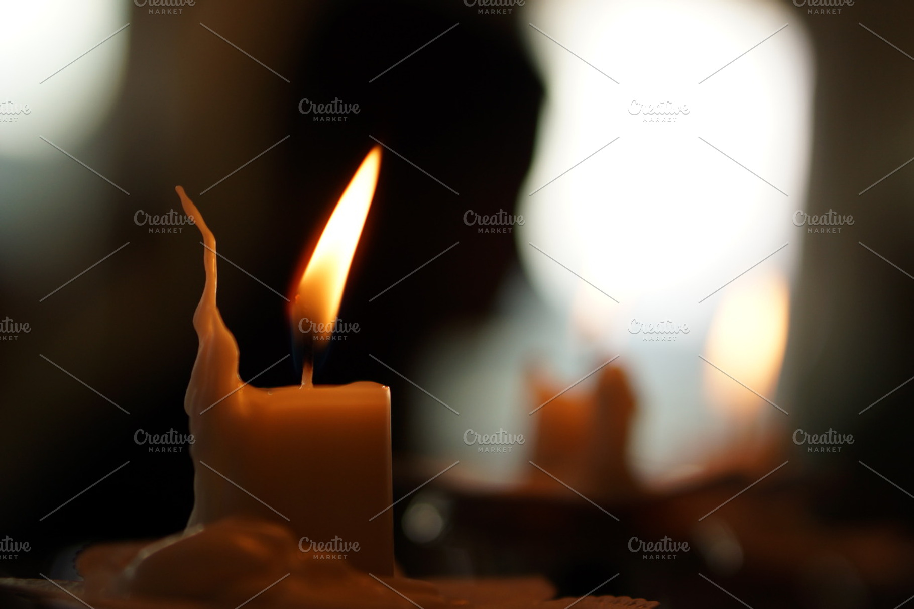 Candle featuring candle, party, and yellow