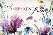 Transparent flowers in alcohol ink, a Decorative Illustration by RushkinaAntonina (Thumbnail 1 of 5)