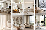 White Interior Stock Photo Bundle, an Architecture Photo by Selenique Studio (Thumbnail 11 of 12)