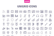 3552 Unigrid icons, an Outline Icon by Icojam store (Thumbnail 9 of 14)