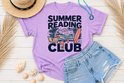 Summer Reading PNG, Dive Into A, a Seasonal Illustration by Rose Art (Thumbnail 2 of 4)