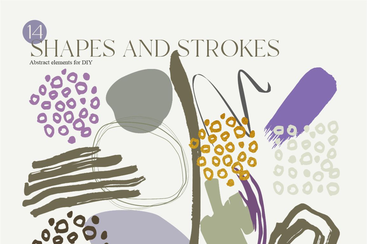 OLIVE - watercolor set, an Object Graphic by Collection by VY (Photo 11 of 14)