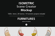 Isometric Scene Creator Mockup, a Books & Magazine Mockup by IsometricWorld (Thumbnail 22 of 47)