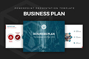 Business Plan PowerPoint Template, a Presentation Template by Wipavee (Thumbnail 1 of 5)