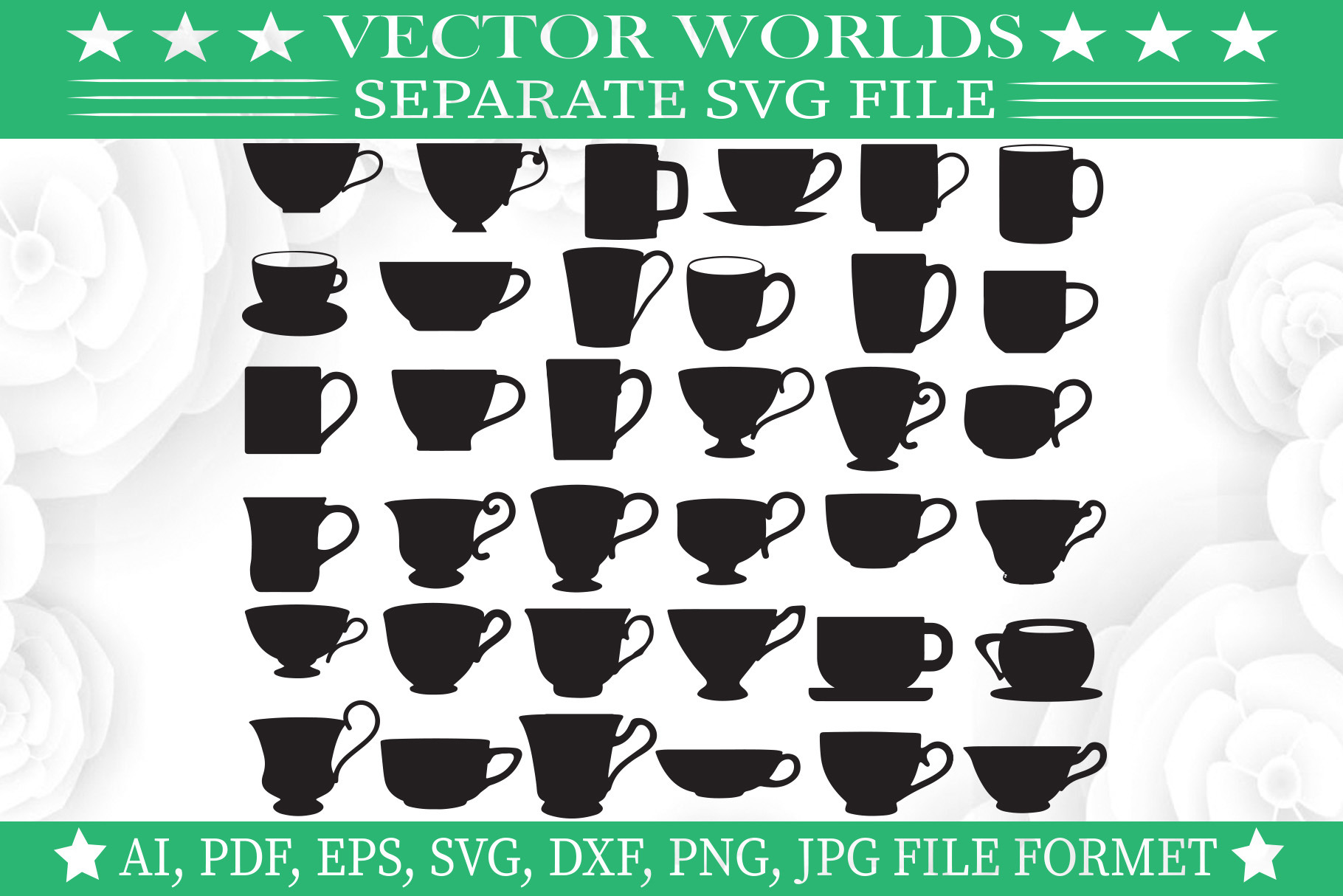 Cup Svg Glass Png, Tea Cup Svg, an Object Graphic by VectorWorlds