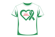 Cancer Day T Shirt Elements Bundle, a Healthcare Illustration by balal (Thumbnail 7 of 29)