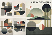 Artsy Geometry, a Decorative Illustration by Digital Art Creations (Thumbnail 2 of 8)