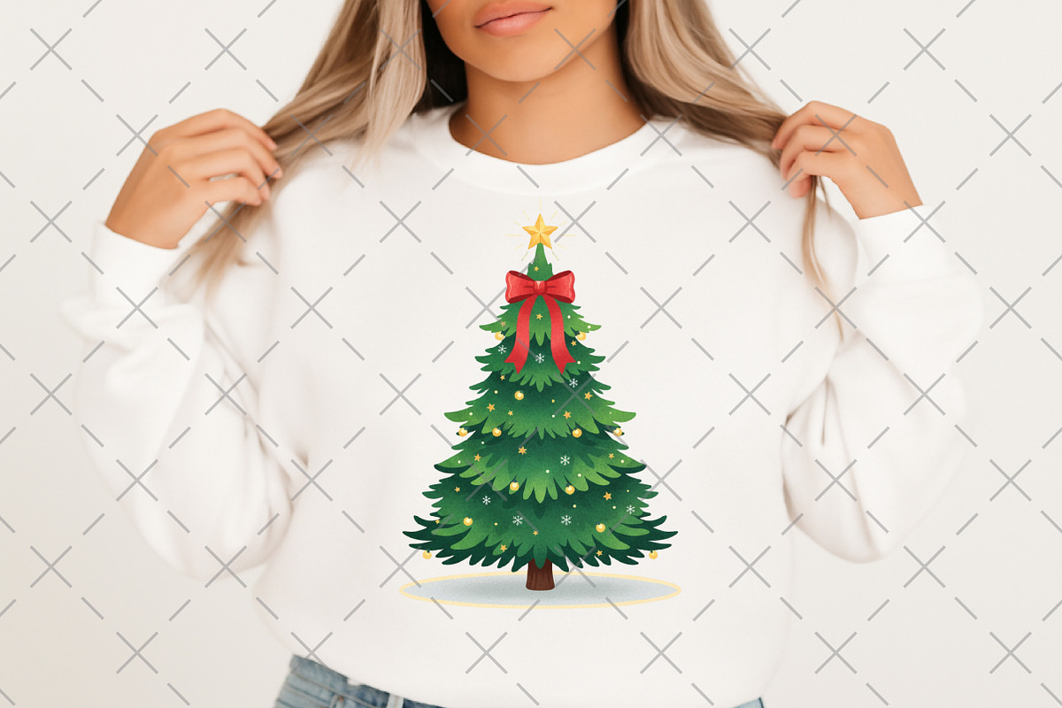Christmas Tree PNG, an Illustration by Craft Nest (Photo 2 of 6)
