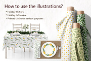 Sukkot Jewish Holiday Clipart, a Seasonal Illustration by Elena Malgina Clipart (Thumbnail 9 of 11)