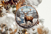 Christmas Ornament Bundle 3d, an Illustration by Moon Studio (Thumbnail 6 of 6)