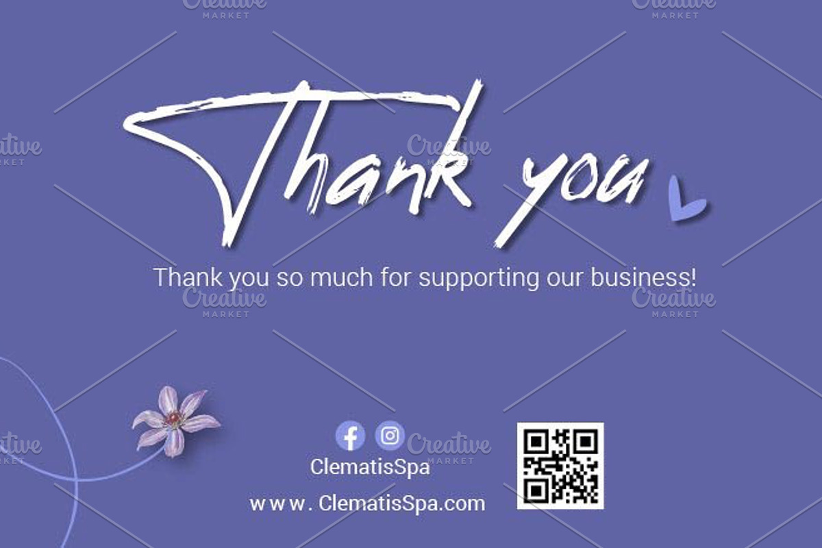 Full Branding Package | Clematis Spa, a Stationery Template by Offload VN (Photo 4 of 5)