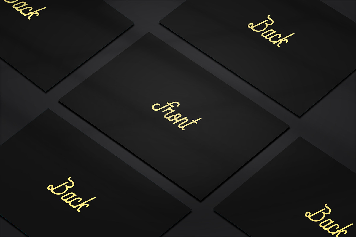 Business card Template & 3 Mock-up, a Business Card Template by Smashing_Studio (Photo 5 of 10)