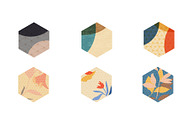 Abstract elements in Japanese style, an Object Graphic by marukopum (Thumbnail 3 of 5)