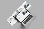 Laptop Screen Website Mockup PSD, a Mac Mockup by MA-KING_ART (Thumbnail 3 of 5)