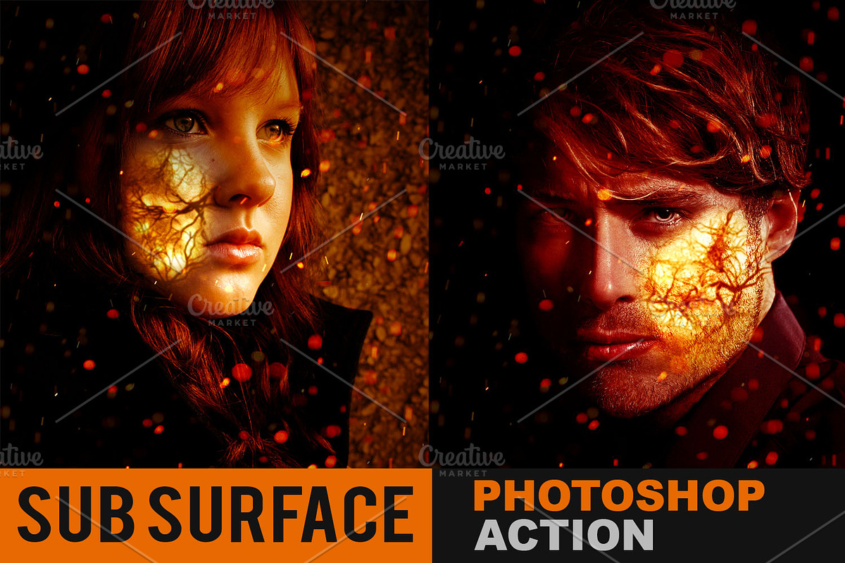 Sub Surface Photoshop Action, an Action Add-On by DESIGNAVO (Photo 1 of 6)