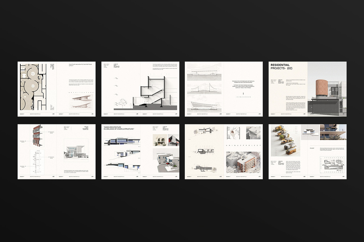 Architecture Portfolio Template, a Brochure Template by ArtisanaAura (Photo 20 of 21)