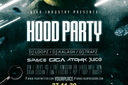 Hood Party | Club & Deejay Flyer, a Flyer Template by GIGA-TEMPLATE (Thumbnail 5 of 5)