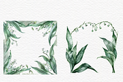 Lily of valley clipart, Flowers, a Decorative Illustration by Invite to Clipart (Thumbnail 4 of 5)