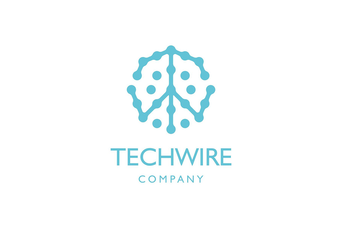 Letter T W Tech Dots Logo, a Branding & Logo Template by Buqancreative (Photo 2 of 4)