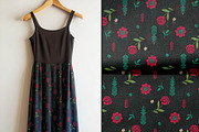 Mystic Forest Dark Floral Bundle, an Animal Illustration by Red Ink (Thumbnail 7 of 9)